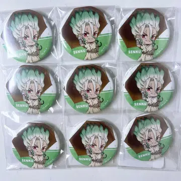 Dr.STONE 닥스톤 이시가미 센쿠 레인니데이 캔뱃지 9개