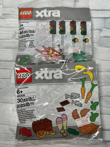 LEGO 40309 40311 xtra 폴리백 미니 세트 음식