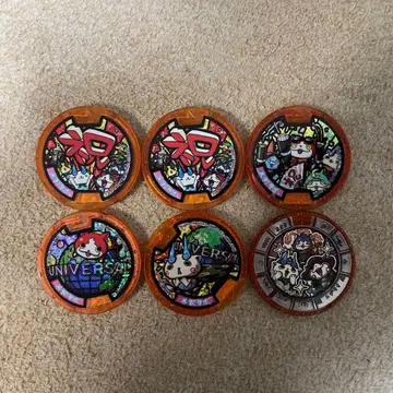 요괴 메달 메데타이 6개