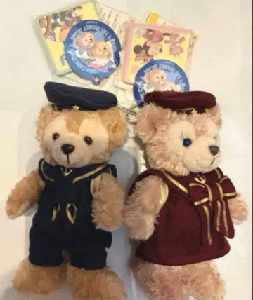 더피 셰리메이 봉제 인형 배치 봉제 인형 키링 디즈니씨