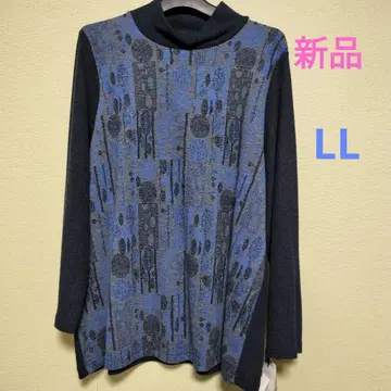 [ 새상품 ] 여성용 미세스 LL 시니어 긴팔 티셔츠 튜닉 (택 포함)