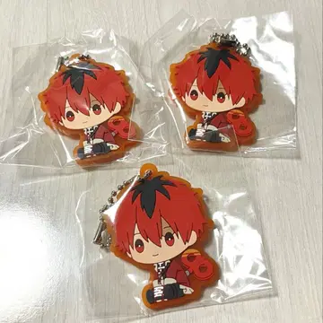 장송의 프리렌 챡 달라붙는 태엽 고무 키홀더 슈타르크 3개