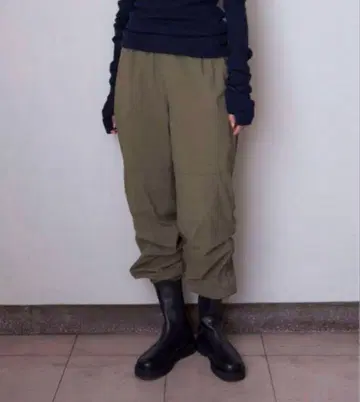 enof 나일론 팬츠 카키 L 사이즈