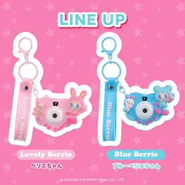 Mezzo Piano 메조피아노 에가와리 토이 카메라 키링 베리에