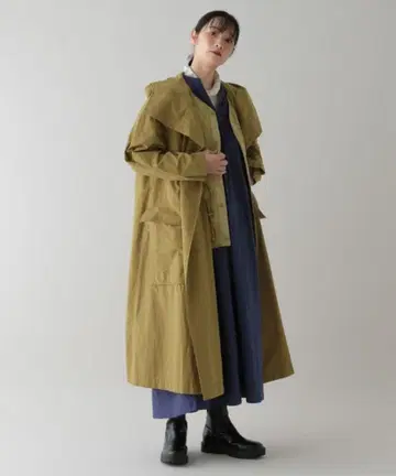 베스트 포함 롱 코트