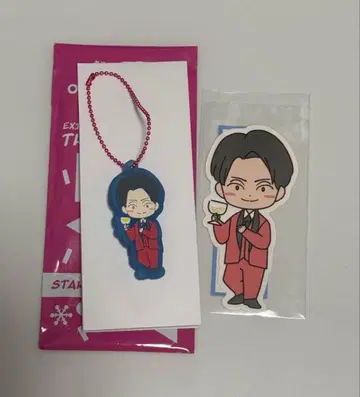 카미야 켄타 러버 키링 & 스티커 세트