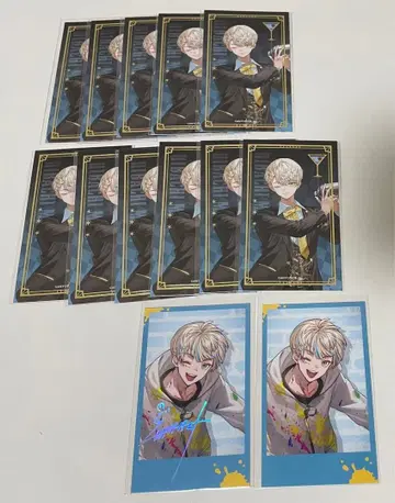 히바치 마나 칵테일 카드 1주년 폴라로이드