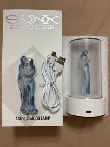 aespa SYNK:aeXIS LINE 아크릴 무드 램프 지젤