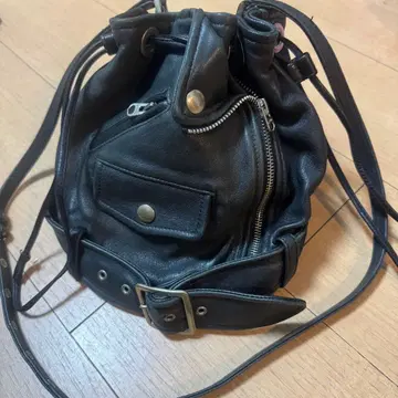 뷰티풀피플 라이더스 백 복조리 drawstring bag