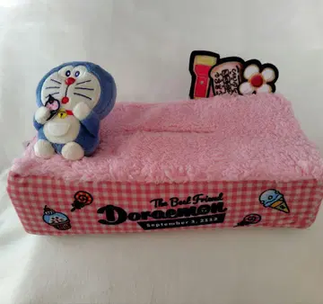 도라에몽 스위츠 모티브 디오라마 티슈 케이스 핑크