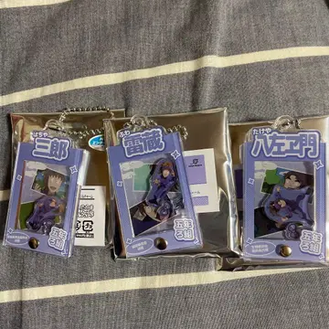 닌타마 장면 사진 부착 프레임 아크릴 참 5학년 로조 3종 세트