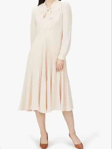 CELFORD 보타이 플리츠 원피스