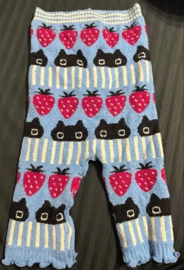 와코루 마타노 아츠코 고양이 이치고와 블랙 고양이 패턴 룸웨어 M-L