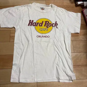 하드 록 카페 티셔츠 M 사이즈 화이트