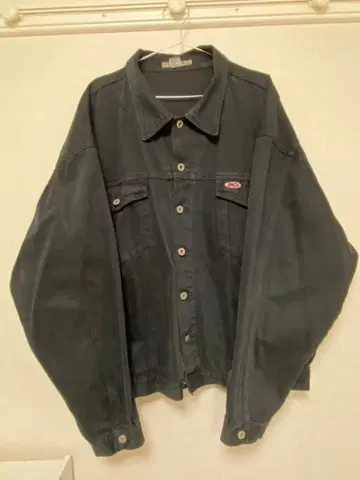 paco sport 오버 사이즈 블랙 데님 자켓 자켓 2XL