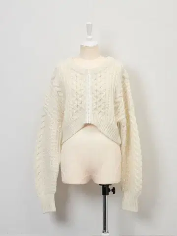 ROSARYMOON 2way Cable Cardigan