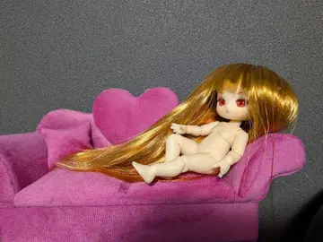 인형용 가발 4~5인치 헤드용