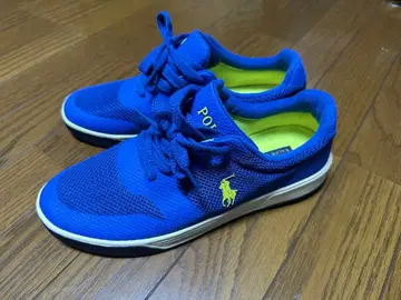 Polo 메쉬 스니커즈 파랑