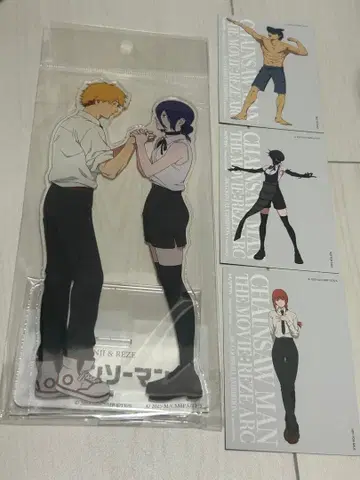 체인소 맨 베이스야드 대교류전 덴지&레제 아크릴 스탠드