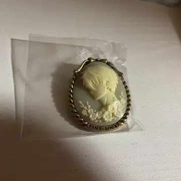 블루 록 핀 배지