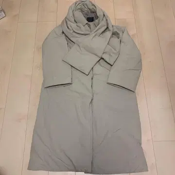 타카야마 미야코 STUDIO CLIP 베이지 충전솜 롱 코트