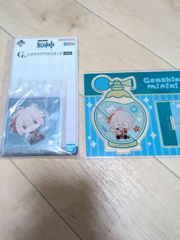 원신 미니니 미니 아크릴 스탠드 디오라마 아크릴 스탠드 카에데하라 카즈하