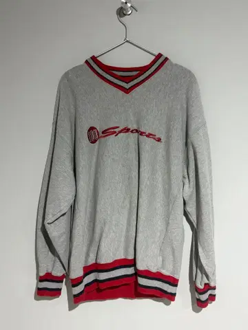 [ 구제 의류 ] 그레이 V넥 트레이닝복 M