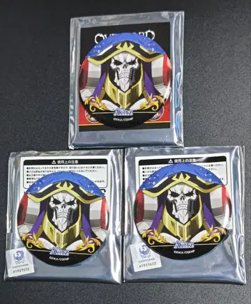 오버로드 캔뱃지 아인즈 3개 세트