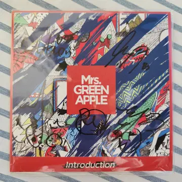 Mrs. GREEN APPLE Introduction 사인 포함
