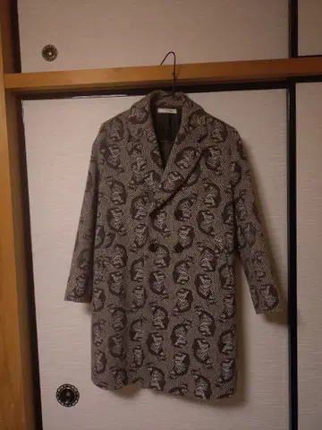 didizizi 고양이 패턴 코트