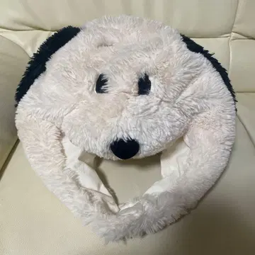 스누피 복슬복슬 팬캡 프리 사이즈 방한 USJ