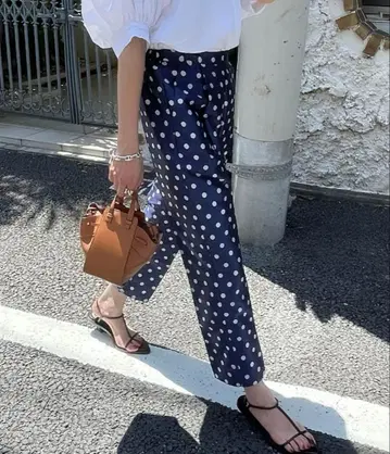 ELFRANK 도트 팬츠