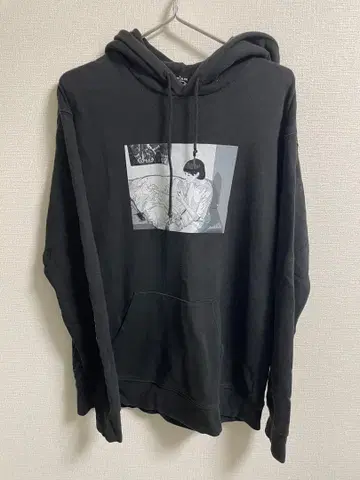 BLACKBRAIN 그래픽 후드티 블랙