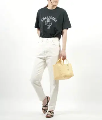 더 신존 사이즈 32 캐롯 데님 carrot