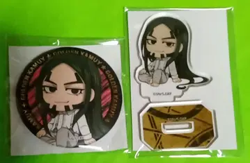 골든 카무이 해적 후타로 캔뱃지 아크릴 스탠드 SD 캐릭터