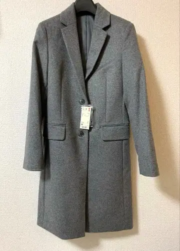 [ 새상품 ] UNIQLO 울 캐시미어 체스터 코트 ( XS )