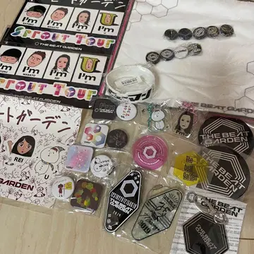 THE BEAT GARDEN 스플라우트 투어 키링 세트