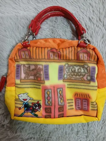 알베로베로 돼지 자수 작은 가방