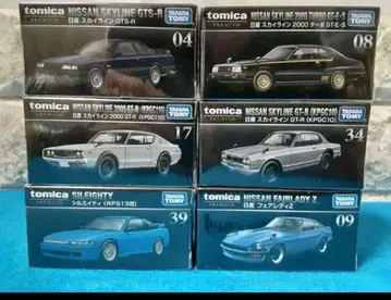 토미카 미니카 프리미엄 닛산 자동차 6종류 세트