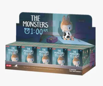 팝마트 더 몬스터즈 1:00 A.M. 시리즈 모듬 박스