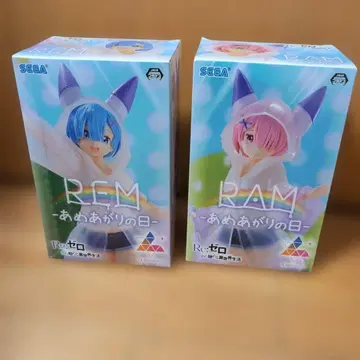 Re: 제로부터 시작하는 이세계 생활 렘 라무 피규어 2개 세트