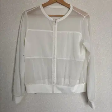 Mylanka 시어 집업 블루종