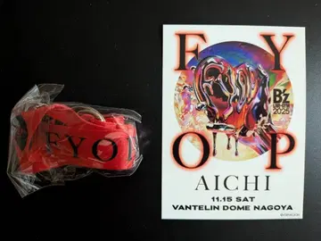 B'z LIVE-GYM FYOP 넥스트랩 & 11/15 한정판 스티커