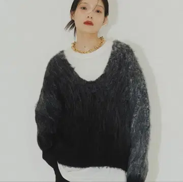 Knuth Marf U넥 니트 풀오버