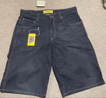 네오 블루 진 반바지