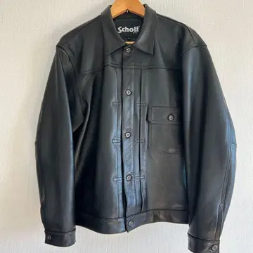 Schott 트래커 자켓 XL SHEEP LEATHER 샷