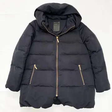 NOBLE 다운 자켓 미들 블랙 스테디셀러 복슬복슬 네이비