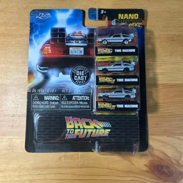 백투더퓨처 다이캐스트 미니카 3대 세트 나노카 드로리안
