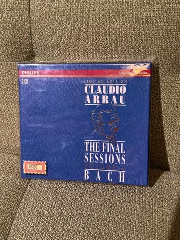 CLAUDIO ARRAU THE FINAL SESSIONS BACH