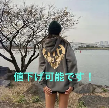 [ HTH ] HEART LOGO HOODIE 네이비